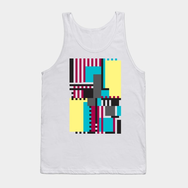 Abstract#38 Tank Top by process22